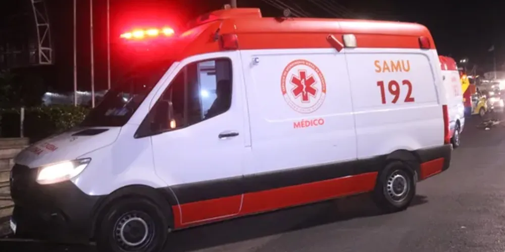 Samu foi acionado para socorrer as vítimas