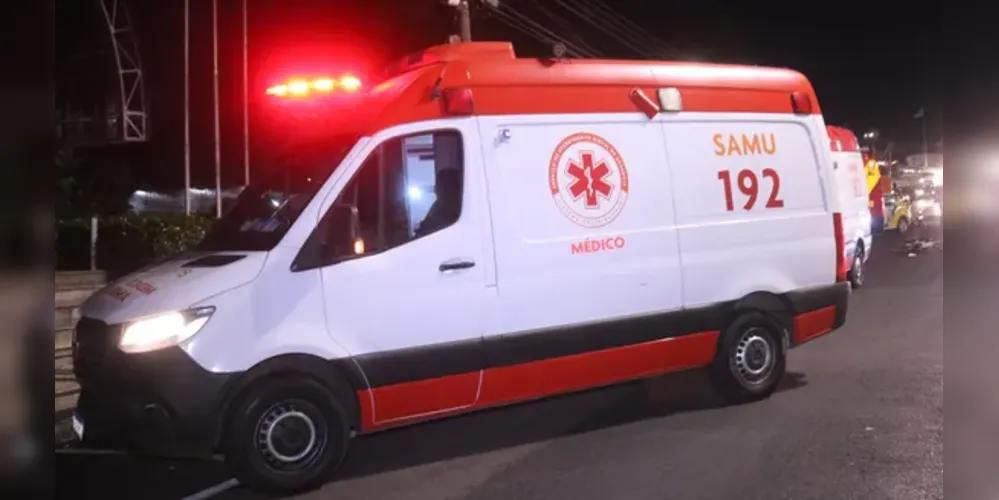 Samu foi acionado para socorrer as vítimas
