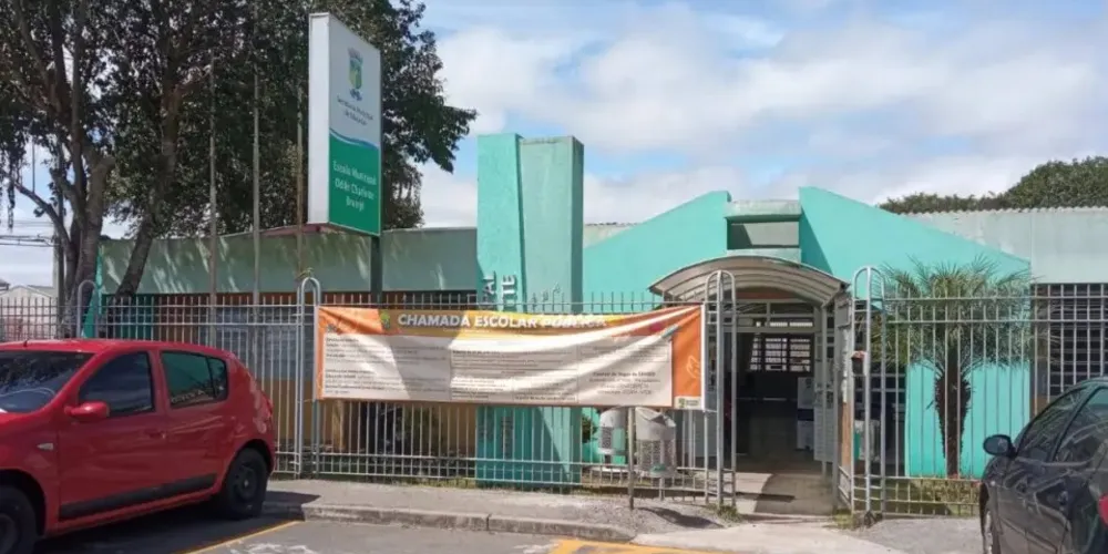 A Escola Municipal Odile Charlotte Bruinjé fica em Pinhais