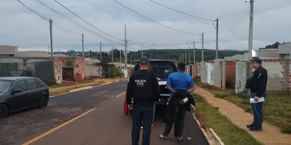 O suspeito foi detido na região de Uavaranas