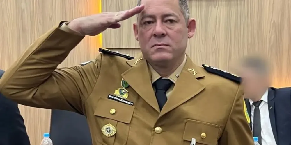 Major Alexandro Marcolino Gomes foi preso na manhã desta quinta-feira (22)