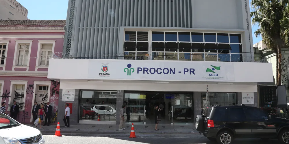 Sede do Procon Paraná