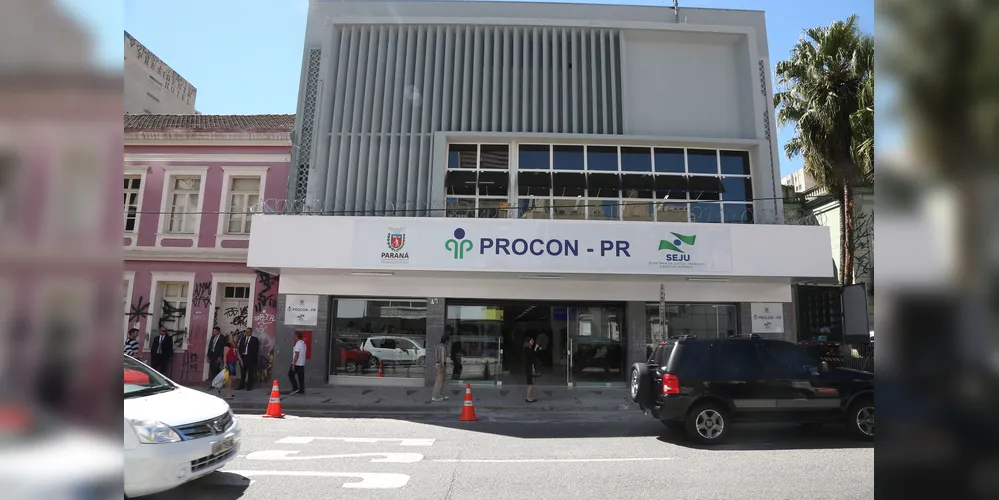 Sede do Procon Paraná