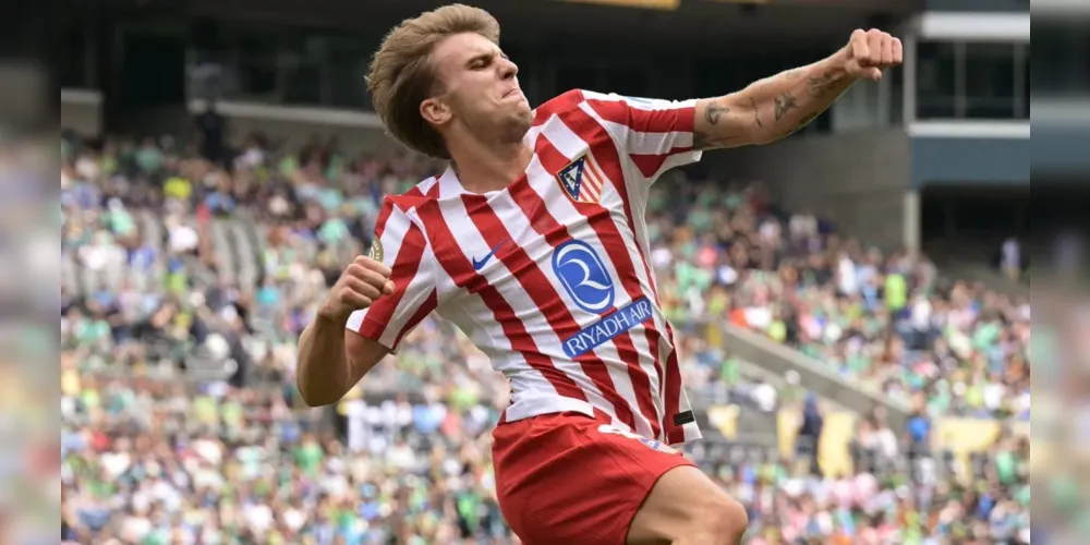 O Atlético conquistou seus primeiros três pontos na competição