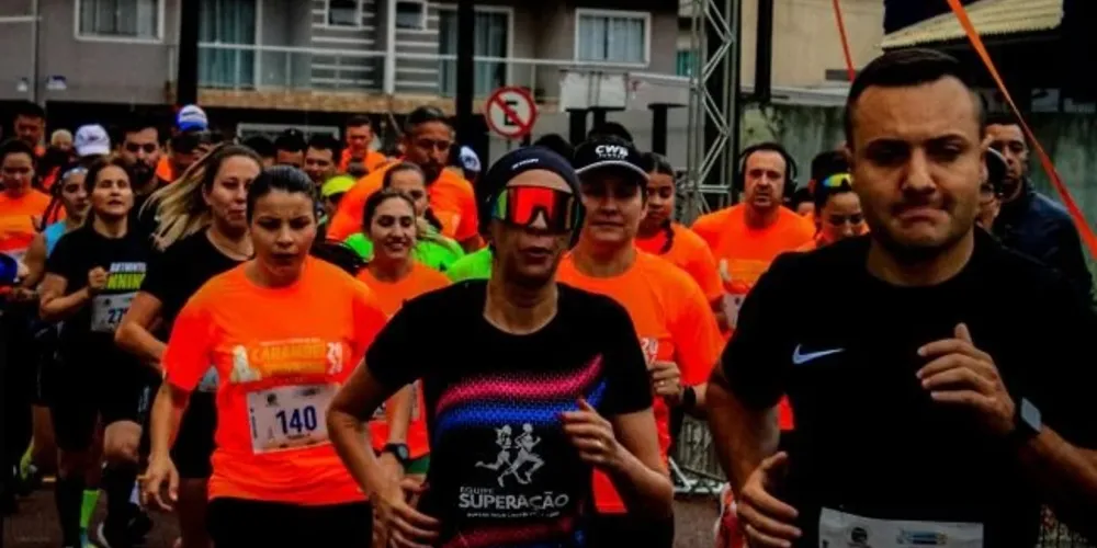 Inscrições abertas para o Circuito de Corrida de Rua/Carambeí Running