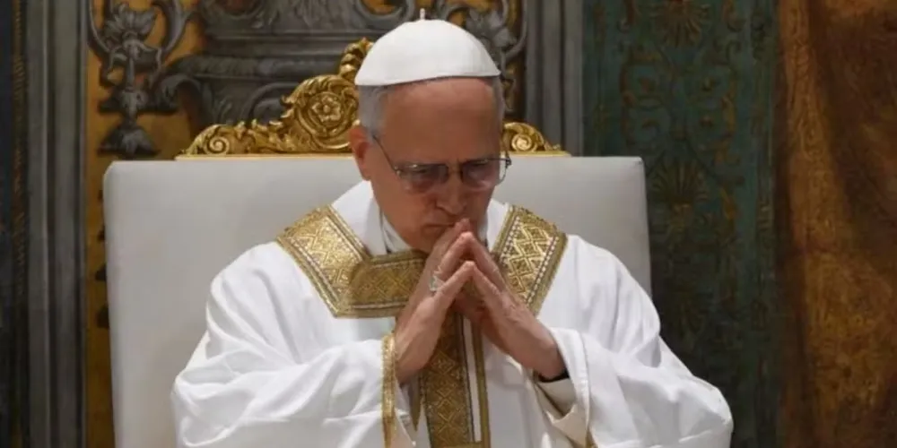 O papa Leão XIV fez um apelo neste sábado (14)