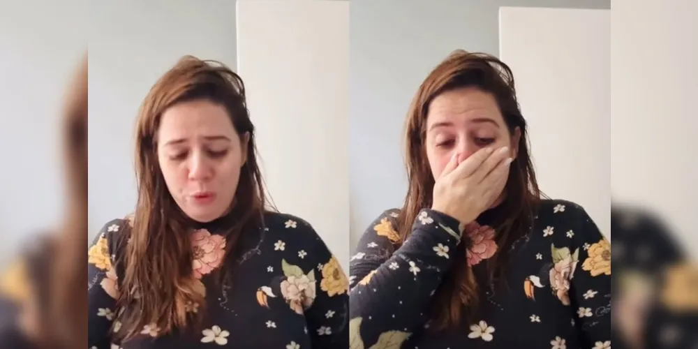 A apresentadora estava grávida de 33 semanas