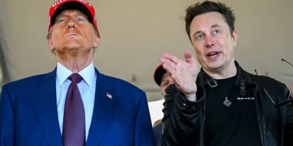 Trump e Musk iniciaram uma série de ataques um contra o outro