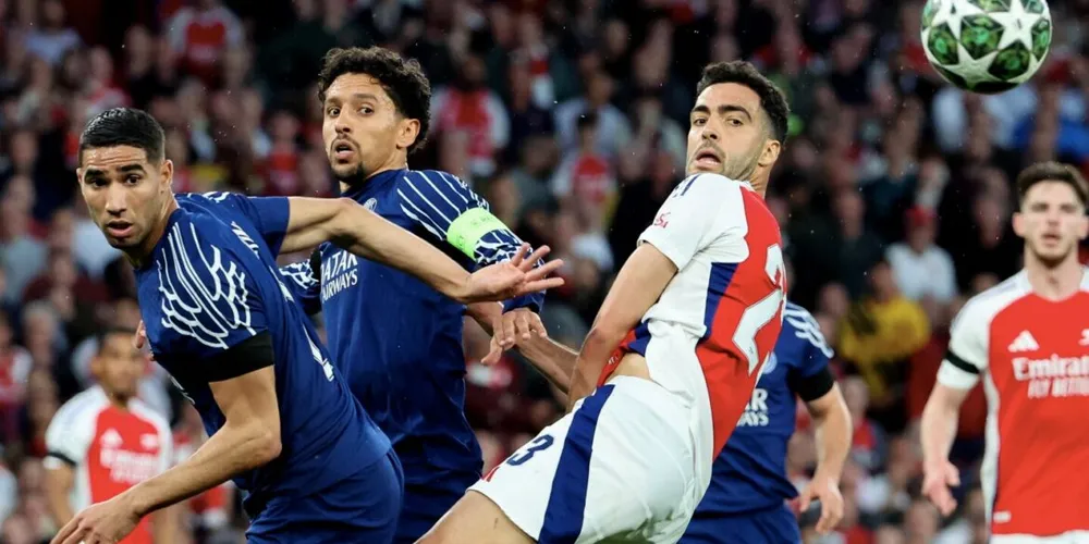 Jogo passado, o PSG venceu no Emirates Stadium por 1 a 0