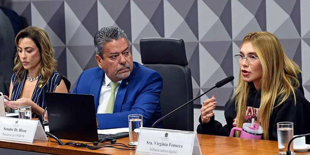 Virgínia falou à CPI como testemunha à pedido da relatora, Soraya Thronicke