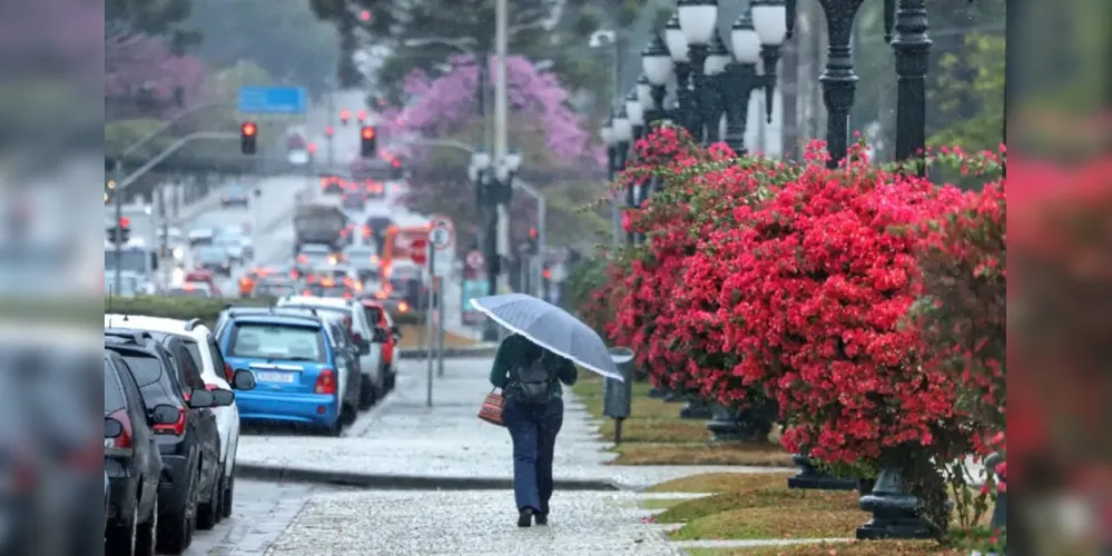 Frente fria derruba a temperatura pelo estado