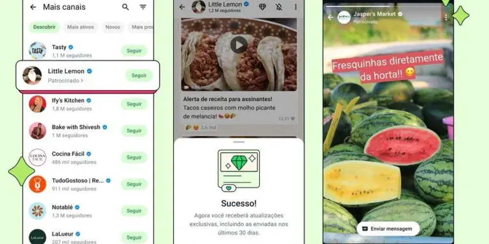 Anúncios passarão a aparecer na aba de “Status” do WhatsApp