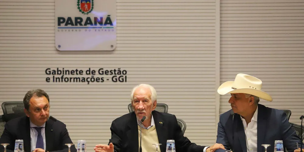 No encontro, foi apresentado o projeto da companhia de construir uma fábrica de combustível sustentável de aviação na cidade de Maringá