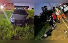 Populares agridem motorista que dirigiu na contramão e provocou acidente em PG