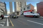 Batida entre carro e moto provoca lentidão na 'Paula Xavier'