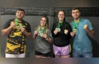 Atletas de PG ganham medalhas em competição de kickboxing