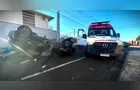 Colisão entre Palio e Tucson termina em capotamento em PG