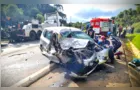 Grave acidente na BR-277 deixa quatro feridos; veja as fotos