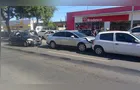 Mal súbito provoca colisão entre três veículos na Visconde de Mauá, em PG