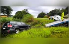 Duas pessoas ficam feridas após acidente na PR-151, em Castro