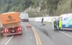 Motociclista morre em acidente na BR-277, em Prudentópolis