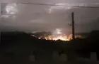 Moradores de bairro de PG relatam curto-circuito em fios de energia elétrica