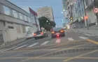 Motoristas são flagrados praticando 'racha' no Centro de PG