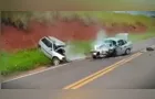Vídeo mostra colisão frontal no Paraná; duas pessoas morreram