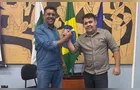 Professor Careca e Fábio Silva comemoram novo restaurante popular