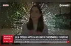 Jornalista da Globo 'invoca' fogos de artifício durante telejornal