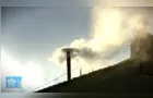 Veja o momento em que fumaça branca anuncia novo Papa
