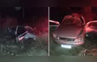 Duas pessoas morrem em capotamento na PRC-466, em Turvo