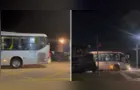 Vídeo: ônibus é atingido por trem após suposta falha mecânica em Curitiba