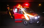 Casal de jovens cai de moto e sofre acidente no ‘Cará-Cará’, em PG
