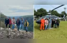 Voo técnico monitora controle de espécies invasoras no 'Guartelá'