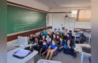 Aula do Vamos Ler e Brasilcap auxilia trabalhos de turma em Palmeira