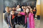 Aula do Vamos Ler e Frísia leva ensinamentos a turma de Carambeí