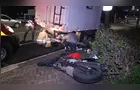 Acidente entre carro e moto deixa dois gravemente feridos em Oficinas
