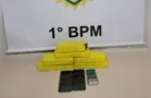 Dupla é presa com mais de 2 kg de maconha no bairro Nova Rússia