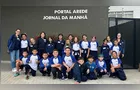 Educandos de PG conhecem sede do Grupo aRede