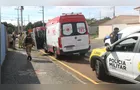 Imagens mostram local onde homem foi baleado em Ponta Grossa; veja