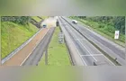 Vida salva: Carreta carregada utiliza área de escape da BR-277