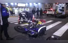 Piloto de moto retoma consciência após ficar desacordado ao colidir com carro em PG