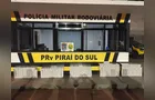 Polícia apreende mais de 500 pacotes de cigarro em ônibus de viagem na PR-151
