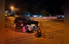 Veículos colidem em cruzamento no bairro de Uvaranas