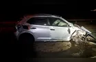Motorista fica ferido ao colidir contra traseira de caminhão na PR-151