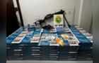 Cigarros contrabandeados e mais de R$ 3 mil são apreendidos em Reserva