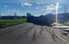 Pista da BR-376 é totalmente liberada após tombamento em PG