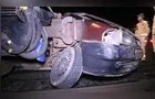 Confira imagens da colisão entre trem e caminhão em PG