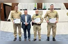 Hussein Bakri recebe homenagem do Batalhão de Patrulha Escolar Comunitária
